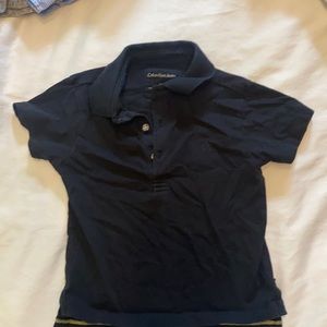 Black Calivin Klein Polo